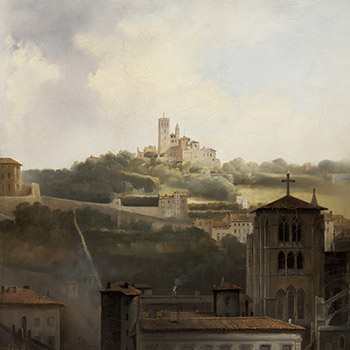 La colline de Fourvière par Alexandre Dubuisson